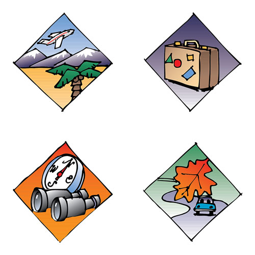 Image of Magazine - Travel Icons