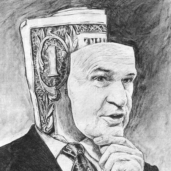 Image of Magazine - Collection of Dollars Represented by Men