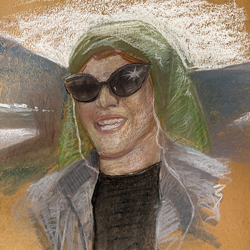 Rick Herman Design: Personal - image of Portrait in Pastel